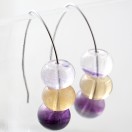 Rainbow Fluorite Drop Earrings