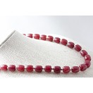 Red Malay Jade Necklace