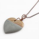 Succor Creek Jasper Heart Necklace